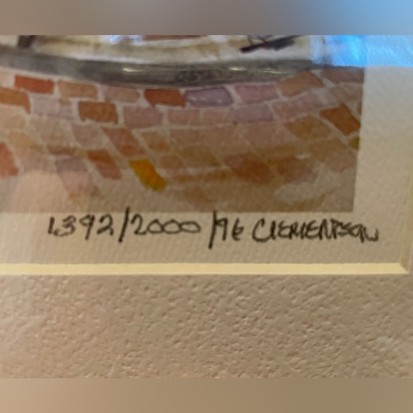 Sarah Clementson Yaeger - PRINT #124 Pike Place Market - numbered 1,392/2000 - Picture 4 of 9